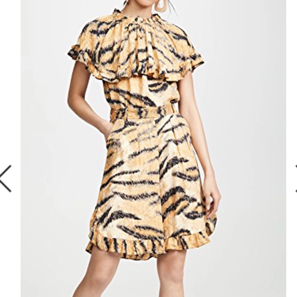 Hoffman Copenhagen TABITHA BLOUSE IN GOLDEN HOUR PRINT size 34 - Picture 6 of 15